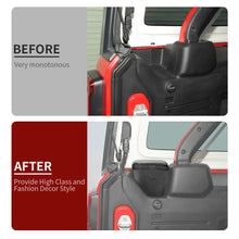 For 2024+ Jeep Wrangler JLU 4 Door Rear Trunk Side Storage Bag Pockets Box RT-TCZ