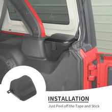 For 2024+ Jeep Wrangler JLU 4 Door Rear Trunk Side Storage Bag Pockets Box RT-TCZ