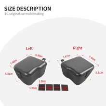 For 2024+ Jeep Wrangler JLU 4 Door Rear Trunk Side Storage Bag Pockets Box RT-TCZ