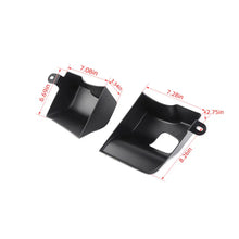 For 2024+ Jeep Wrangler JLU 4Door Rear Cargo Trunk Both Side Storage Box Organizer Tray RT-TCZ