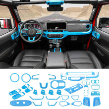 For 2024+ Jeep Wrangler JLU & Gladiator JT 4-Door 36 x Full Set Interior Decoration Trim Kit Cover RT-TCZ