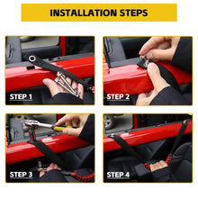 For 2024+ Wrangler JL/Gladiator JT Front Door Top Handles Roll Bar RT-TCZ