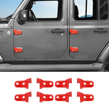For 2026+ Jeep Wrangler JL & Gladiator JT 4-Door Version Exterior Car Door Hinges Trim Cover (8 pcs) RT-TCZ