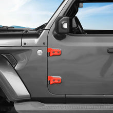 For 2026+ Jeep Wrangler JL & Gladiator JT 4-Door Version Exterior Car Door Hinges Trim Cover (8 pcs) RT-TCZ