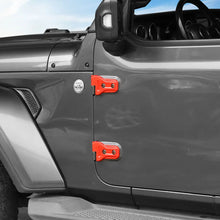 For 2026+ Jeep Wrangler JL & Gladiator JT 4-Door Version Exterior Car Door Hinges Trim Cover (8 pcs) RT-TCZ