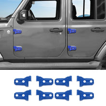 For 2026+ Jeep Wrangler JL & Gladiator JT 4-Door Version Exterior Car Door Hinges Trim Cover (8 pcs) RT-TCZ