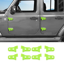 For 2026+ Jeep Wrangler JL & Gladiator JT 4-Door Version Exterior Car Door Hinges Trim Cover (8 pcs) RT-TCZ