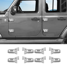 For 2026+ Jeep Wrangler JL & Gladiator JT 4-Door Version Exterior Car Door Hinges Trim Cover (8 pcs) RT-TCZ