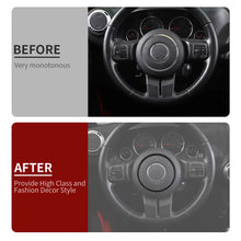 For Jeep 2011-2018 Wrangler JK /2011-2013 Grand Cherokee/2010-2015 Compass/ 2011-2015 Patriot Steering Wheel Center Cover Trim Ring RT-TCZ