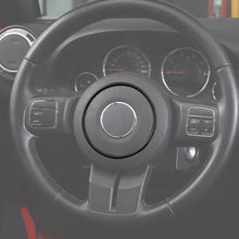 For Jeep 2011-2018 Wrangler JK /2011-2013 Grand Cherokee/2010-2015 Compass/ 2011-2015 Patriot Steering Wheel Center Cover Trim Ring RT-TCZ