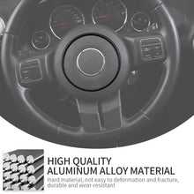 For Jeep 2011-2018 Wrangler JK /2011-2013 Grand Cherokee/2010-2015 Compass/ 2011-2015 Patriot Steering Wheel Center Cover Trim Ring RT-TCZ