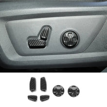 For Jeep 2011-2021 Grand Cherokee WK2 / 2014+ Cherokee 6 PCS Seat Adjustment Button Switch Cover Trim RT-TCZ