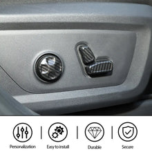 For Jeep 2011-2021 Grand Cherokee WK2 / 2014+ Cherokee 6 PCS Seat Adjustment Button Switch Cover Trim RT-TCZ