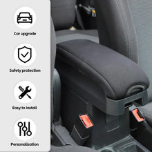 For Jeep Compass 07-16/Patriot 11-16 Center Armrest Box Cloth Cover Black RT-TCZ