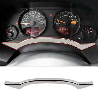 For Jeep Compass 2008-2016/Patriot 2011-2016 Chrome Dashboard Frame Decor Cover Trim RT-TCZ
