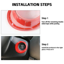 For Jeep Renegade 2015+ & Compass 2017-2020 Engine Start Stop Button Trim Ring Cover RT-TCZ