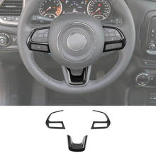 For Jeep Renegade 2015+ & Compass 2017-2020 Steering Wheel Cover Trim RT-TCZ