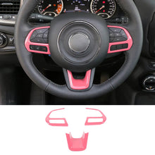 For Jeep Renegade 2015+ & Compass 2017-2020 Steering Wheel Cover Trim RT-TCZ