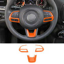 For Jeep Renegade 2015+ & Compass 2017-2020 Steering Wheel Cover Trim RT-TCZ