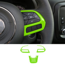 For Jeep Renegade 2015+ & Compass 2017-2020 Steering Wheel Cover Trim RT-TCZ