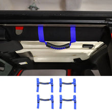 For Jeep Universal 4-Door Top Roll Bar Grab Handles Grip Black RT-TCZ