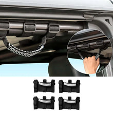 For Jeep Universal Top Roll Bar Paracord Grab Handles Grip Handle 4pcs RT-TCZ