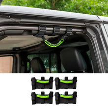 For Jeep Universal Top Roll Bar Paracord Grab Handles Grip Handle 4pcs RT-TCZ