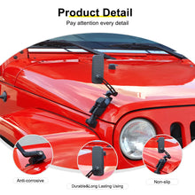 For Jeep Wrangker JK TJ Exterior Engine Hood Buckle Mirror Rearview Accessories RT-TCZ