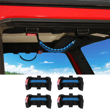 For Jeep Wrangler CJ LJ YJ TJ JK JL & Gladiator JT 4 x Roll Bar Grab Grip Handle with USA Flag RT-TCZ