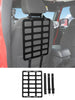 For Jeep Wrangler CJ YJ JK JL JT Aluminum Seat Back Backrest Storage Board Rack Luggage Holder RT-TCZ