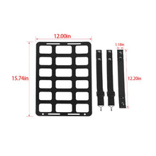 For Jeep Wrangler CJ YJ JK JL JT Aluminum Seat Back Backrest Storage Board Rack Luggage Holder RT-TCZ