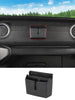 For Jeep Wrangler CJ YJ TJ JK JKU JL JLU JT /Patriot Passenger Storage Box Double Compartment Organizer  Carbon Fiber RT-TCZ