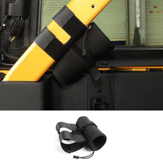 For Jeep Wrangler CJ YJ TJ JK JL JT Bandage Roll Bar Fire Extinguisher Holder Small RT-TCZ