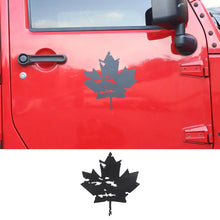 For Jeep Wrangler CJ YJ TJ JK JL JT Canadian Maple Leaf Decal Sticker RT-TCZ
