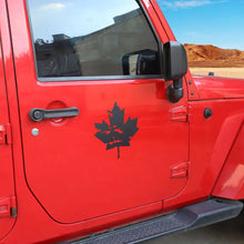 For Jeep Wrangler CJ YJ TJ JK JL JT Canadian Maple Leaf Decal Sticker RT-TCZ