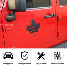 For Jeep Wrangler CJ YJ TJ JK JL JT Canadian Maple Leaf Decal Sticker RT-TCZ