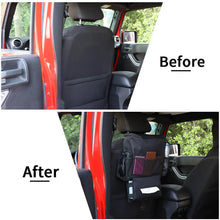 For Jeep Wrangler CJ YJ TJ JK JL JT Car Back Seat Multi-Pocket Travel Cooler Storage Bag Box Hanger Organizer Holder RT-TCZ