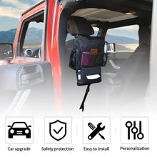 For Jeep Wrangler CJ YJ TJ JK JL JT Car Back Seat Multi-Pocket Travel Cooler Storage Bag Box Hanger Organizer Holder RT-TCZ