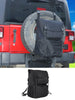For Jeep Wrangler CJ YJ TJ JK JL JT Car Spare Tire Multi-functional Storage Bag Black RT-TCZ