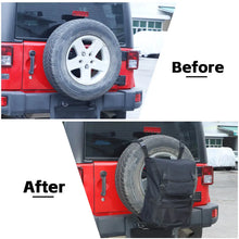 For Jeep Wrangler CJ YJ TJ JK JL JT Car Spare Tire Multi-functional Storage Bag Black RT-TCZ