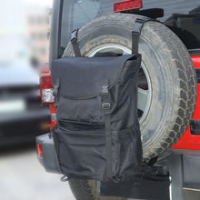 For Jeep Wrangler CJ YJ TJ JK JL JT Car Spare Tire Multi-functional Storage Bag Black RT-TCZ