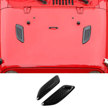 For Jeep Wrangler CJ YJ TJ JK JL JT /Patriot Hood Air Flow Intake Vent Scoop Bonnet Vent Cover Trim RT-TCZ