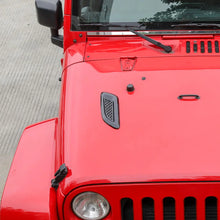 For Jeep Wrangler CJ YJ TJ JK JL JT /Patriot Hood Air Flow Intake Vent Scoop Bonnet Vent Cover Trim RT-TCZ