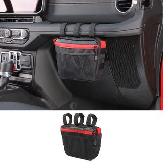 For Jeep Wrangler CJ YJ TJ JK JL JT/Renegade Car Co-Pilot Grab Bar Handle Storage Bag RT-TCZ