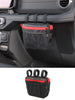 For Jeep Wrangler CJ YJ TJ JK JL JT/Renegade Car Co-Pilot Grab Bar Handle Storage Bag RT-TCZ