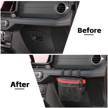 For Jeep Wrangler CJ YJ TJ JK JL JT/Renegade Car Co-Pilot Grab Bar Handle Storage Bag RT-TCZ