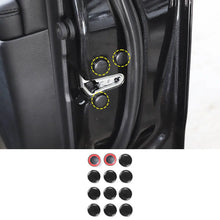 For Jeep Wrangler CJ YJ TJ JK JL JT & Cherokee /Patriot Interior Door Lock Screw Protector Cover Cap Trim 12PCS RT-TCZ