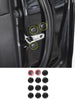 For Jeep Wrangler CJ YJ TJ JK JL JT & Cherokee /Patriot Interior Door Lock Screw Protector Cover Cap Trim 12PCS RT-TCZ
