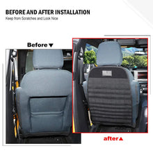 For Jeep Wrangler CJ YJ TJ JK JL JT & Patriot Unlimited Seat Back Cover Organizer Tactical Pouch Storage RT-TCZ