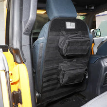 For Jeep Wrangler CJ YJ TJ JK JL JT & Patriot Unlimited Seat Back Cover Organizer Tactical Pouch Storage RT-TCZ